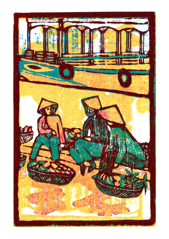 [DGA50001] Tranh '3 Co Gai'