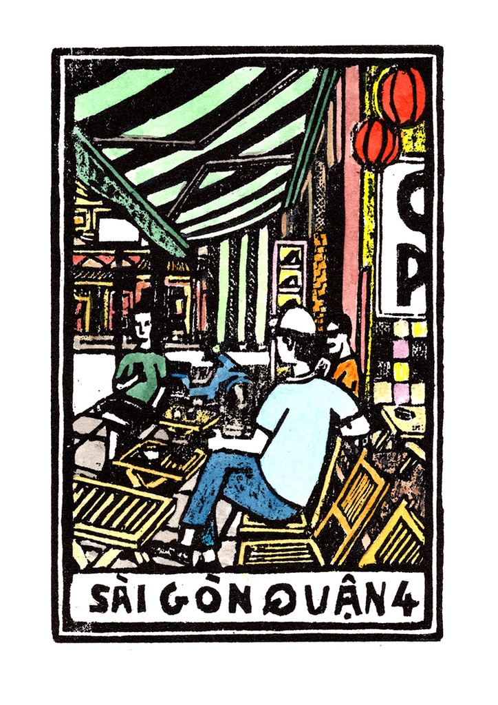 [DGA50010] Tranh 'SG Quan 4'