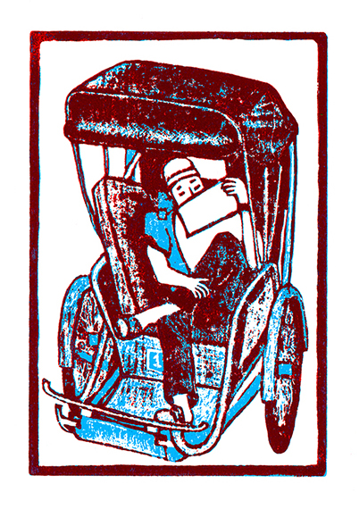 [DGA50013] Tranh 'Xich Lo'