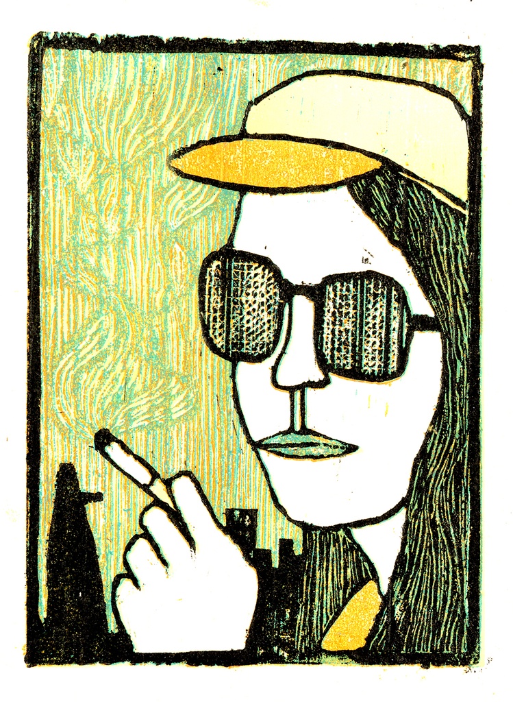 [DGA50015] Tranh 'Smoking Girl'