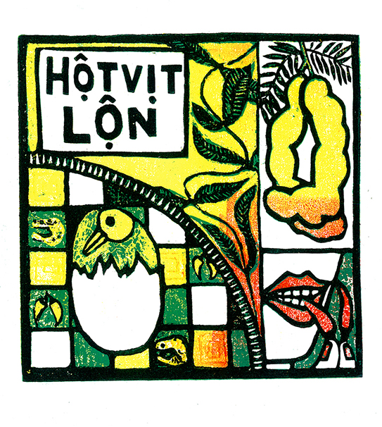 [DGV002] Tranh 'Hot Vit Lon'