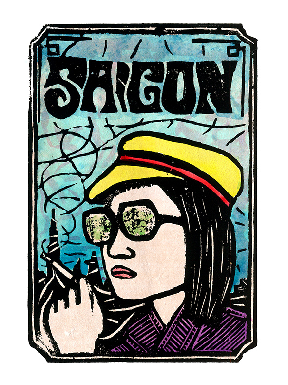 [WCA5019] Saigon Rock Color