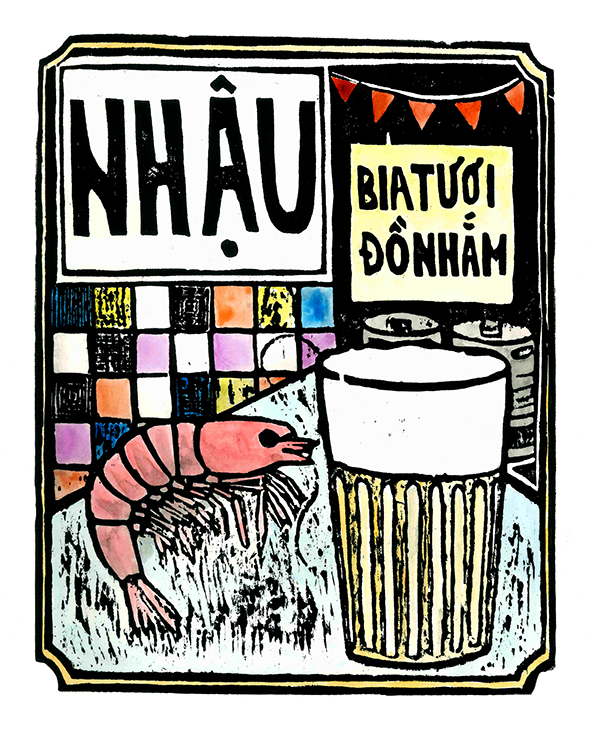 Tranh 'Đồ Nhắm'