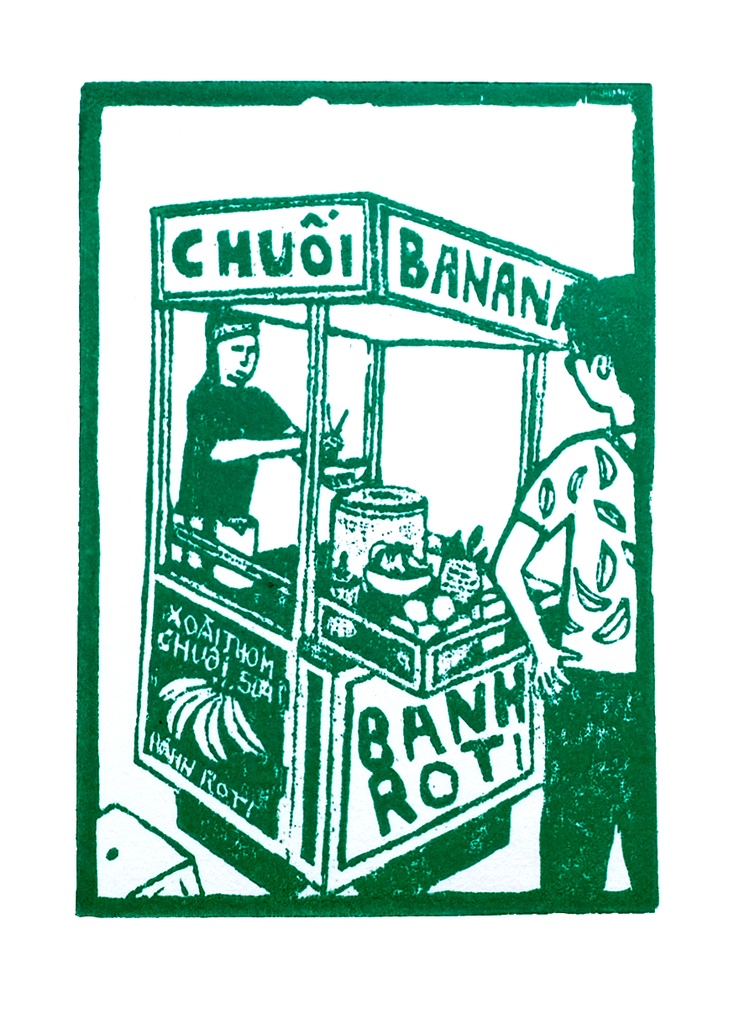 [WBA5027] Banh Roti & Banana Stall