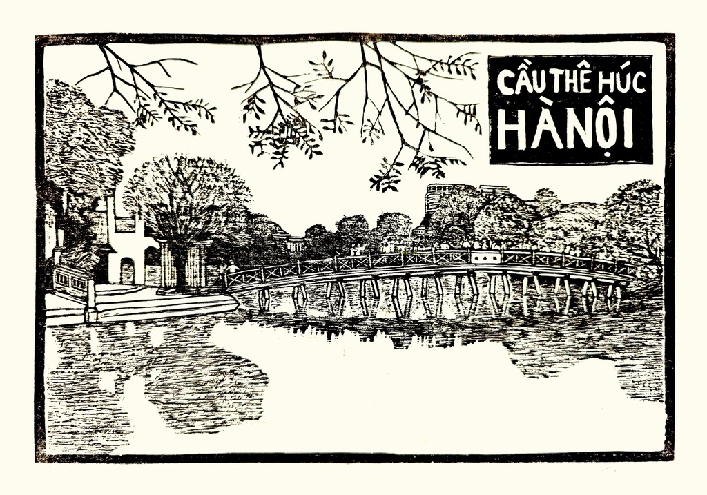 [WBA5029] Hanoi Huc Bridge (Cau The Huc)