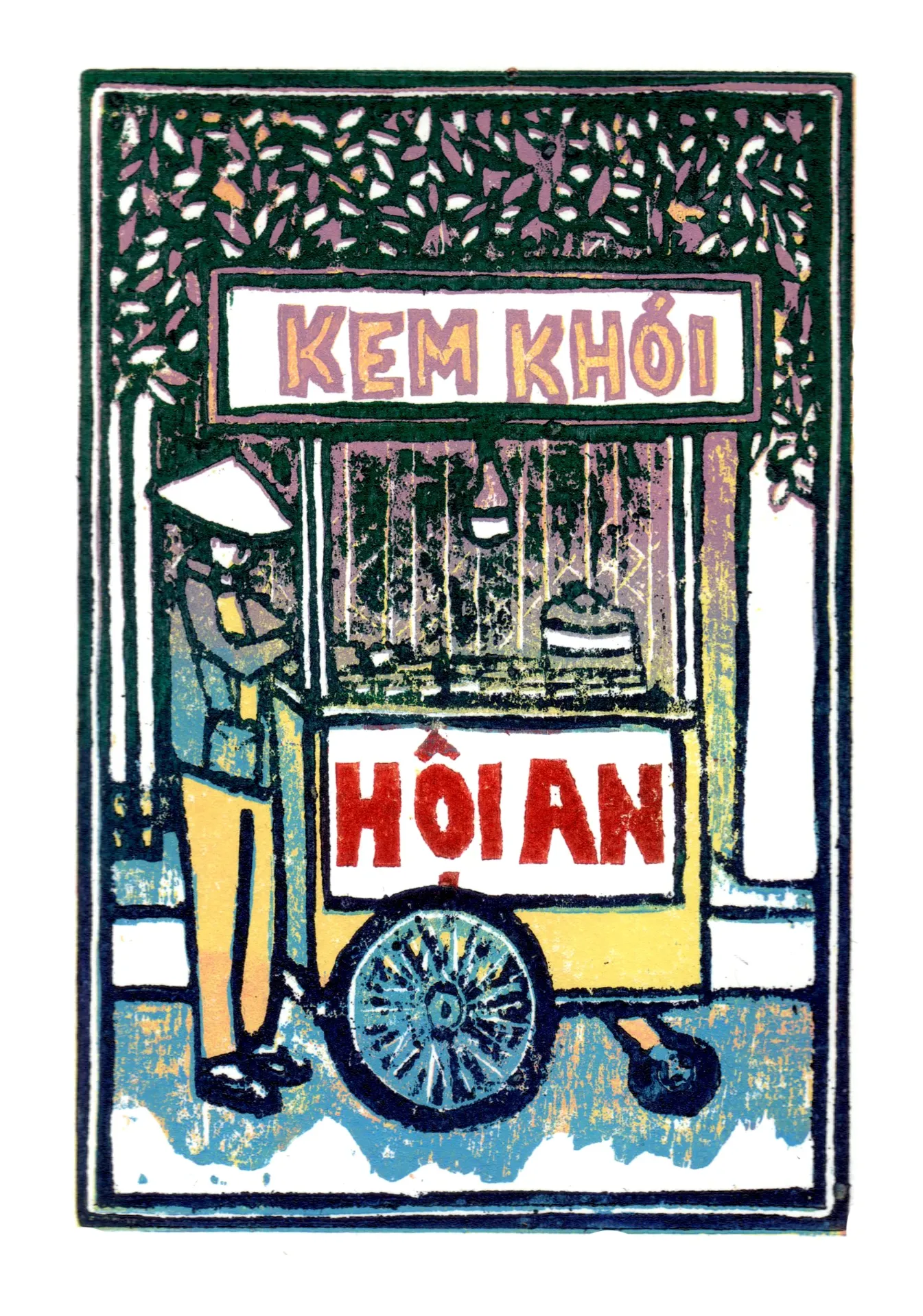 [WCA5052] 'Kem Khói' - Smoke ice cream Hoi An