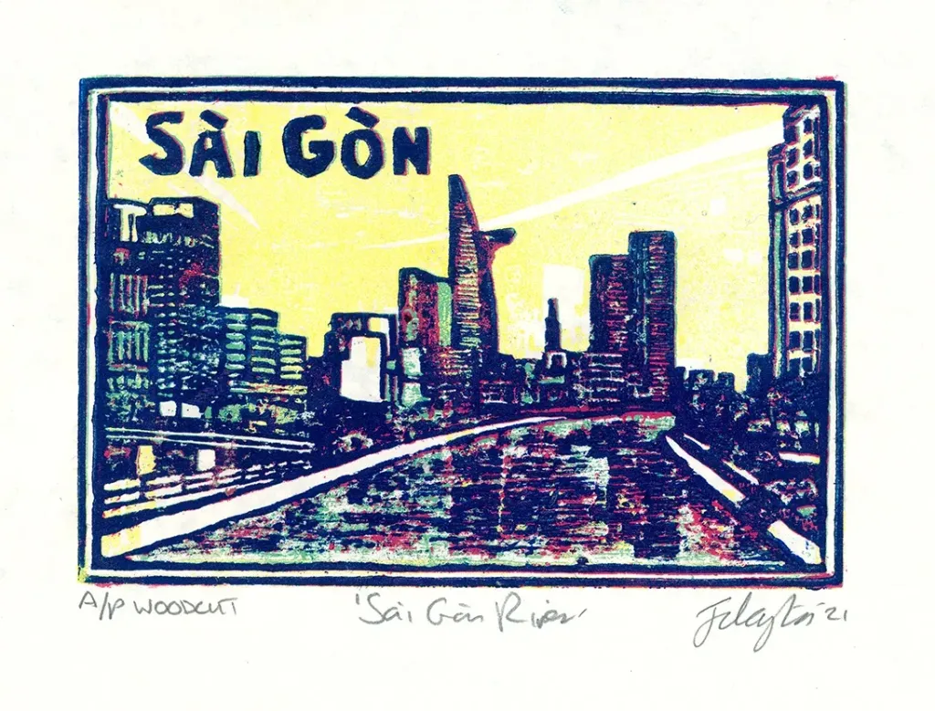[WCA5024] Saigon River - A/P 'artist proof'