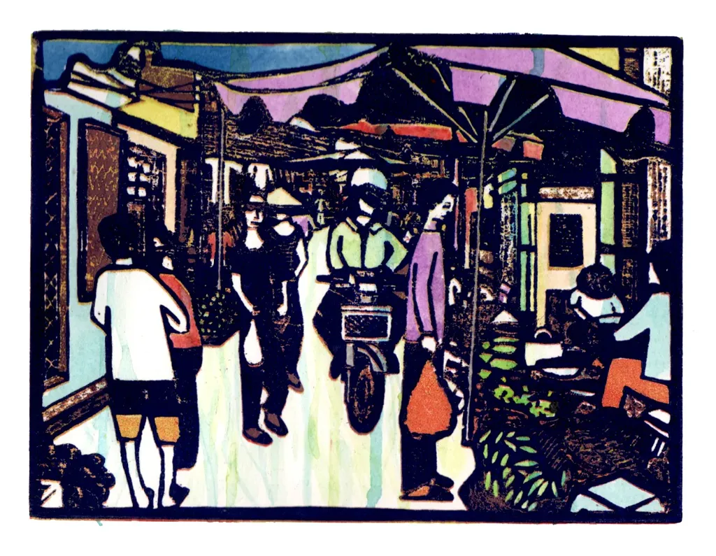 [WCA5054] Alleyway Market - 'Oil + Water' A/p